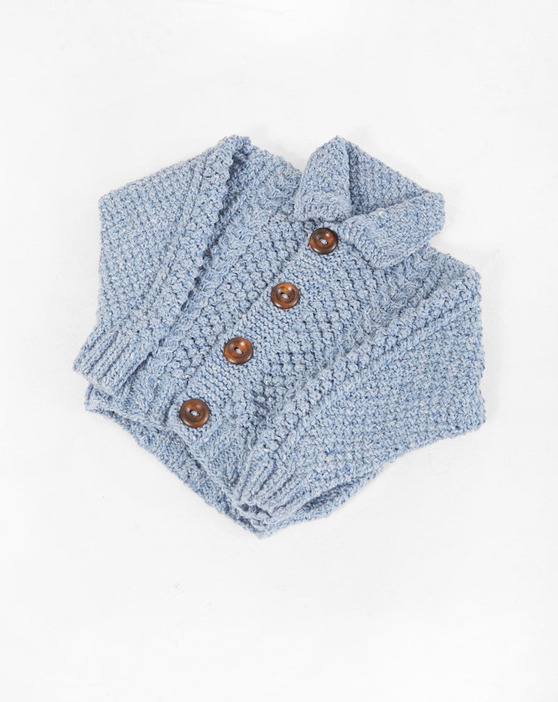 Children's Aran Cardigan – Faye Dinsmore - Main Image